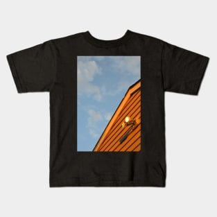 Blue and Orange Kids T-Shirt